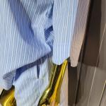 Azure Pinstripe Relaxed-Fit Co-ord Set